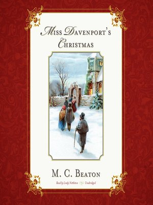 Miss Davenport's Christmas - Audiobook